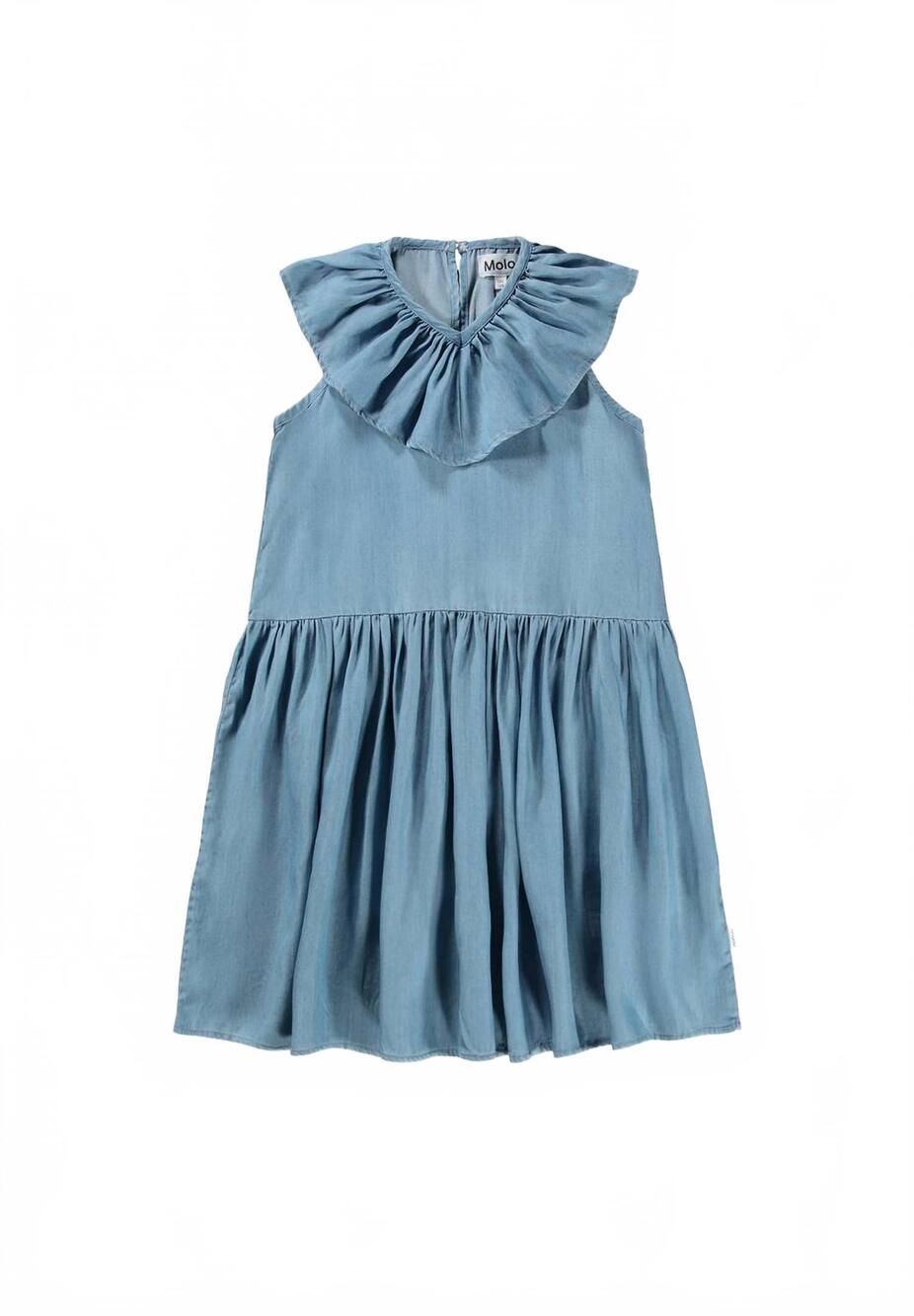 NEW MOLO girls claribella woven dress in washed
